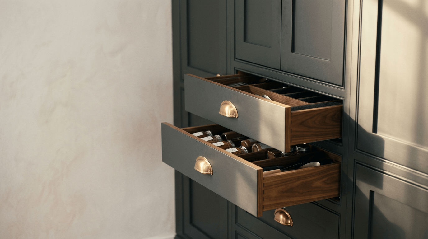 Bespoke cabinetry — TB&D Construction kitchen service