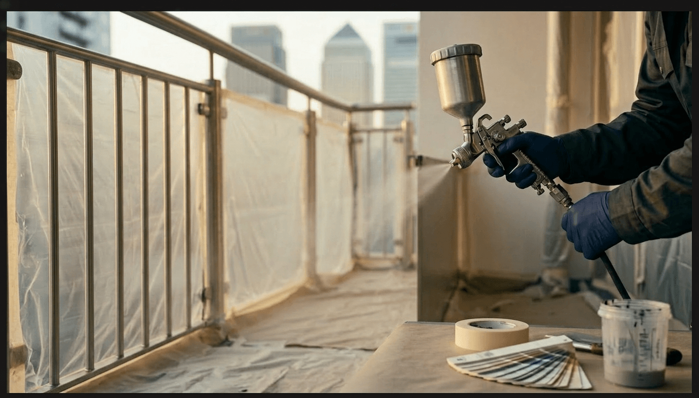 Metalwork & railings — TB&D Construction surface restoration